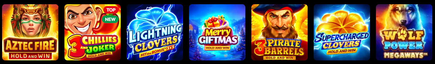 Online slots and featured slot games available at Slotorado
